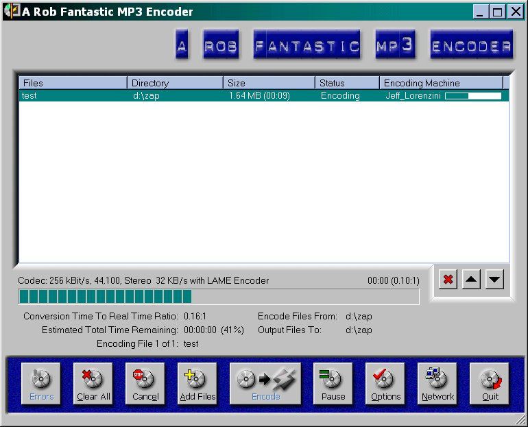 fraunhofer mp3 코덱 인코더